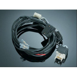 PartzBiz HD KA2328 - Kuryakyn 2328 Universal 12V Driving Light Wiring & Relay Kit w/ Rocker Switch