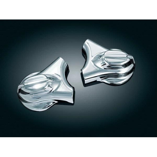 PartzBiz HD: 4411803-Kuryakyn Unlighted Phantom Covers สำหรับ Harley Softail 08-up (pr) | 7817