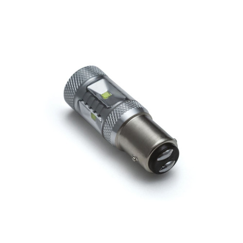 PartzBiz HD: 4411768-Kuryakyn White / White Dual Circuit 1157 หลอดไฟ LED ความเข้มสูงด้านหน้า Harley | 2239