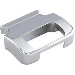 PartzBiz HD DS22100528 - LA Chopper LA-7391-00 Chrome Aluminum Gauge Mount 3-1/2" On Center 1" Handlebars universal custom harley metric motorcycle bike Bar Bracket 2210-0528 22100528