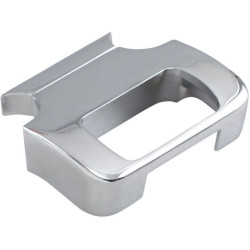PartzBiz HD DS22100531 - LA Chopper LA-7391-01 Chrome Aluminum Gauge Mount 3-1/2" On Center 1-1/4" Handlebars universal custom harley metric motorcycle bike Bar Bracket 2210-0531 22100531