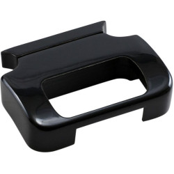 PartzBiz HD DS22100532 - LA Chopper LA-7391-01B Black Aluminum Gauge Mount 3-1/2" On Center 1-1/4" Handlebars universal custom harley metric motorcycle bike Bar Bracket 2210-0532 22100532