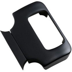 PartzBiz HD DS22100533 - LA Chopper LA-7391-01M Flat Black Aluminum Gauge Mount 3-1/2" On Center 1-1/4" Handlebars universal custom harley metric motorcycle bike Bar Bracket 2210-0533 22100533