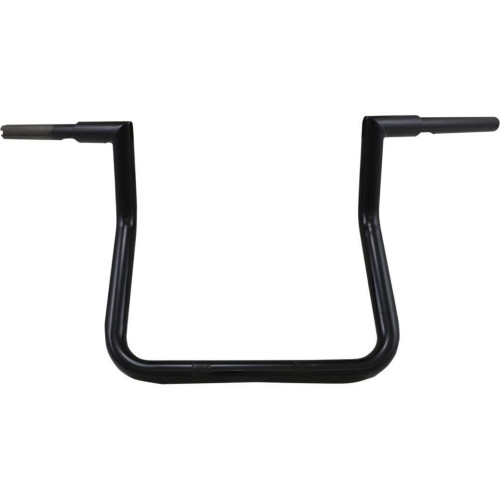 PartzBiz HD: 4411701-LA Choppers 1-1/4 แฮนด์ Twin Peaks สีดำ 12 นิ้ว Ride Indian Challenger