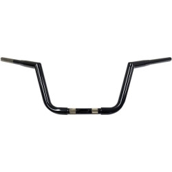 PartzBiz HD DS06013092 - La Choppers สีดำ 1-1/4 ” Big Twin Peaks 8 ” แฮนด์ Apes FLTR FLHR FXD ST XL LA-7360-08B