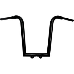 PartzBiz HD DS06012025 - La Choppers  Black 1" Tree Hugger Handlebars 16" Apes Softail Dyna 96-Up Flhr | LA-7370-16B