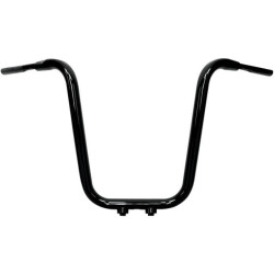 PartzBiz HD DS06012031 - La Choppers  Black 1" Tree Hugger Handlebars 19" Apes Wide Softail Dyna 96-Up Flhr | LA-7375-19B
