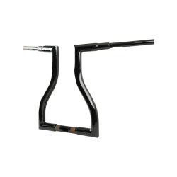 PartzBiz HD DS06015367 - LA Choppers สีดำ 16 ” แฮนด์ Thresher T-Bar Harley Road Glide FLTR 15-20
