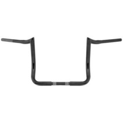 PartzBiz HD DS06014544 - LA Choppers 1 1/4" Bagger Prime Ape Black 13"  Handlebars Harley 96-23 Batwing | LA-7352-13B
