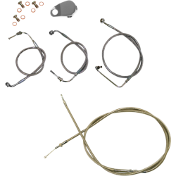 PartzBiz HD DS06620783 - LA Choppers 12-14 Stock Mini Ape Hanger DD ชุดสายไฟ Harley Softail 18-Up PartzBiz HD DS06620783 - LA Choppers 12-14 Stock Mini Ape Hanger DD ชุดสายไฟ Harley Softail 18-Up