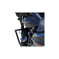 PartzBiz HD DS05061692 - LA Choppers การ์ดเครื่องยนต์ Twin Peaks สีดำ Harley Touring 09-Up PartzBiz HD DS05061692 - LA Choppers การ์ดเครื่องยนต์ Twin Peaks สีดำ Harley Touring 09-Up