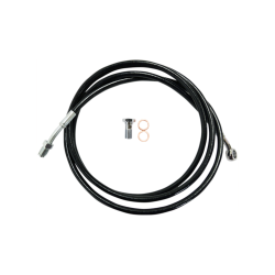 PartzBiz HD DS17413954 - La Choppers Black Vinyl Clutch Cable for Harley '14 FLH/T - 12"-14"