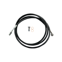 PartzBiz HD DS17413958 - La Choppers Black Vinyl Clutch Cable for Harley '14 FLH/T - 18"-20"