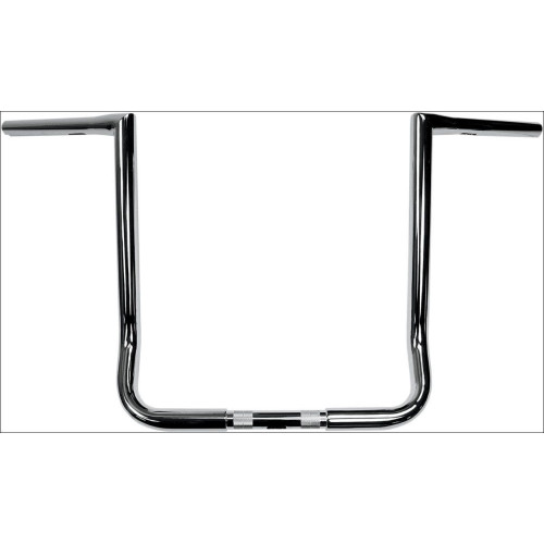 PartzBiz HD: 4411633-La Choppers Chrome 1 1/4 ” แฮนด์รถ Twin Peaks 16 ” Harley Batwing Fairing FLH/T | แอลเอ-7361-16