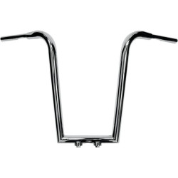 PartzBiz HD DS06012028 - La Choppers  Chrome 1" Tree Hugger Handlebars 19" Apes Softail Dyna 96-Up Flhr | LA-7370-19