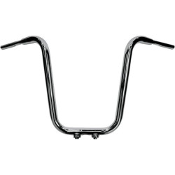 PartzBiz HD DS06012030 - La Choppers  Chrome 1" Tree Hugger Handlebars 19" Apes Wide Softail Dyna 96-Up Flhr | LA-7375-19
