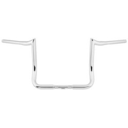 PartzBiz HD DS06014543 - LA Choppers 1 1/4" Bagger Prime Ape Chrome 13"  Handlebars Harley 96-23 Batwing | LA-7352-13