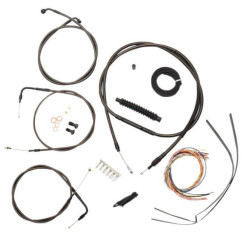 PartzBiz HD DS06101526 - La Choppers ชุดสายไฟ Midnight Cable Mini Ape Kit Harley 04-06 Sportster | LA-8310KT2-08M PartzBiz HD DS06101526 - La Choppers ชุดสายไฟ Midnight Cable Mini Ape Kit Harley 04-06 Sportster | LA-8310KT2-08M