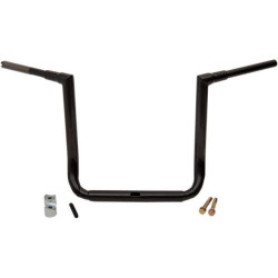 PartzBiz HD DS06014496 - La Choppers สีดำเงา 16 ” Grande Twin Peaks 1 1/2 ” แฮนด์บาร์ Harley FLH 99-13 | แอลเอ-7364-16B
