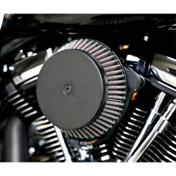 PartzBiz HD DS10102571 - Trask Chrome Assault Charge Stage 1 เครื่องฟอกอากาศไหลสูง Milwaukee 8 Harley 17 | TM-1023CH