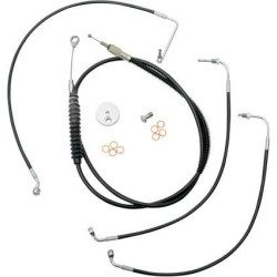 PartzBiz HD DS06100449 - LA Choppers LA-8010KT-13B ชุดสายคลัตช์เบรกไวนิลถักสีดำ 08-13 FLH/T bagger Electra Glide; ถนนร่อน; ถนนเหิน; ถนนคิง; ไตรไกลด์ อัลตร้า PartzBiz HD DS06100449 - LA Choppers LA-8010KT-13B ชุดสายคลัตช์เบรกไวนิลถักสีดำ 08-13 FLH/T bagger Electra Glide; ถนนร่อน; ถนนเหิน; ถนนคิง; ไตรไกลด์ อัลตร้า