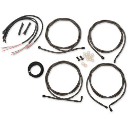 PartzBiz HD DS06101942 - LA Choppers Midnight Black Complete Mini Ape Extended Cable Kit ABS FLHT/X 17 | LA-8054KT2-08M PartzBiz HD DS06101942 - LA Choppers Midnight Black Complete Mini Ape Extended Cable Kit ABS FLHT/X 17 | LA-8054KT2-08M