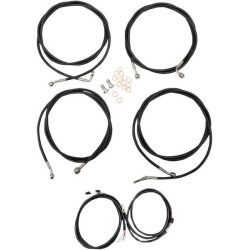 PartzBiz HD DS06620562 - LA Choppers Plug Play ชุดสายไฟ 15-17 Ape Hanger ABS สีดำ Harley Touring 17-Up PartzBiz HD DS06620562 - LA Choppers Plug Play ชุดสายไฟ 15-17 Ape Hanger ABS สีดำ Harley Touring 17-Up