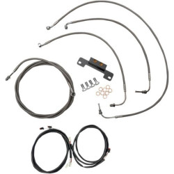 PartzBiz HD DS06620570 - LA Choppers Plug Play ชุดสายไฟ 15-17 Ape Hanger ไม่มี ABS Harley Touring 17-Up PartzBiz HD DS06620570 - LA Choppers Plug Play ชุดสายไฟ 15-17 Ape Hanger ไม่มี ABS Harley Touring 17-Up