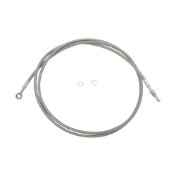 PartzBiz HD DS17413955 - La Choppers Stainless Braided Clutch Cable for Harley '14 FLH/T - 15"-17" PartzBiz HD DS17413955 - La Choppers Stainless Braided Clutch Cable for Harley '14 FLH/T - 15"-17"