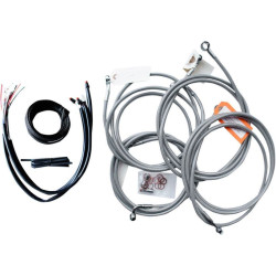 PartzBiz HD DS06101759 - La Choppers Stainless Steel Complete 18"-20" Handlebar Cable Kit 16 FLHT/X ABS | LA-8053KT2-19 PartzBiz HD DS06101759 - La Choppers Stainless Steel Complete 18"-20" Handlebar Cable Kit 16 FLHT/X ABS | LA-8053KT2-19