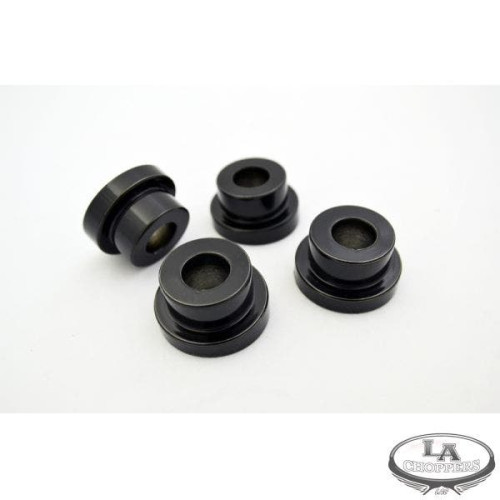 PartzBiz HD: 4411216-La Choppers Triple Tree Black 5 Degree Angled Rider Bushing Kit for Harley | LA-7400-00B PartzBiz HD: 4411216-La Choppers Triple Tree Black 5 Degree Angled Rider Bushing Kit for Harley | LA-7400-00B