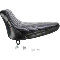 PartzBiz HD LPLN-007DM - Le Pera LN-007DM Diamond Stitch Bare Bones Solo Seat 84-99 Softail FXST FLST | LN-007DM PartzBiz HD LPLN-007DM - Le Pera LN-007DM Diamond Stitch Bare Bones Solo Seat 84-99 Softail FXST FLST | LN-007DM