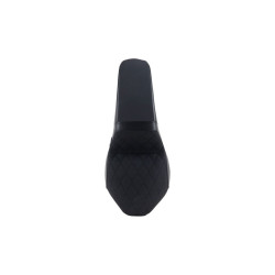 PartzBiz HD LPLYR-590DMGP - Le Pera Black Kickflip 2-Up Seat Diamond w/ Gripp Tape Harley M8 Softail 18-21 PartzBiz HD LPLYR-590DMGP - Le Pera Black Kickflip 2-Up Seat Diamond w/ Gripp Tape Harley M8 Softail 18-21