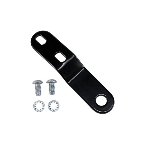 PartzBiz HD: 4411170-Le Pera Black Kickflip 2-Up Seat Pleated Gripp Tape Harley Softail Fat Boy 18-21