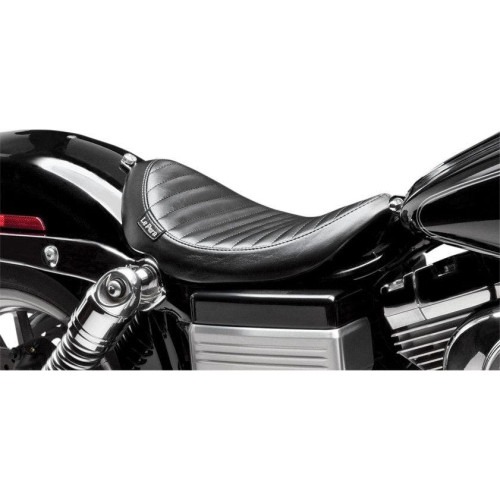 PartzBiz HD: 4411173-Le Pera Black Lil Nugget Slammed Low Profile Solo Seat for Harley 06-16 Dyna  | LK-111PT