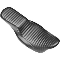 PartzBiz HD LPLK-777PT - Le Pera Black Pleated Stitched Nomad II 2-Up Seat for Harley Touring 08-15 | Le Pera PartzBiz HD LPLK-777PT - Le Pera Black Pleated Stitched Nomad II 2-Up Seat for Harley Touring 08-15 | Le Pera
