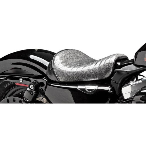 PartzBiz HD: 4411148-Le Pera Charcoal Metalflake Bare Bones Solo Seat Harley XL W/ 4.5 Gallon Tank | LC-006BKMFPT PartzBiz HD: 4411148-Le Pera Charcoal Metalflake Bare Bones Solo Seat Harley XL W/ 4.5 Gallon Tank | LC-006BKMFPT