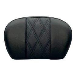 PartzBiz HD LPL-SBP01GT/HR2 - Le Pera GT1 w/ HT2 Black Sissy Bar Pads for Harley Standard & Tall Bar Uprights | L-SBP01GT/HR2 PartzBiz HD LPL-SBP01GT/HR2 - Le Pera GT1 w/ HT2 Black Sissy Bar Pads for Harley Standard & Tall Bar Uprights | L-SBP01GT/HR2