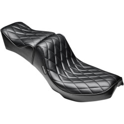 PartzBiz HD LPL-179DM - Le Pera L-179 DM Series II Regal Black Diamond 2 ที่นั่ง Harley FLH FL FX 64-84 | L-179 ดีเอ็ม PartzBiz HD LPL-179DM - Le Pera L-179 DM Series II Regal Black Diamond 2 ที่นั่ง Harley FLH FL FX 64-84 | L-179 ดีเอ็ม