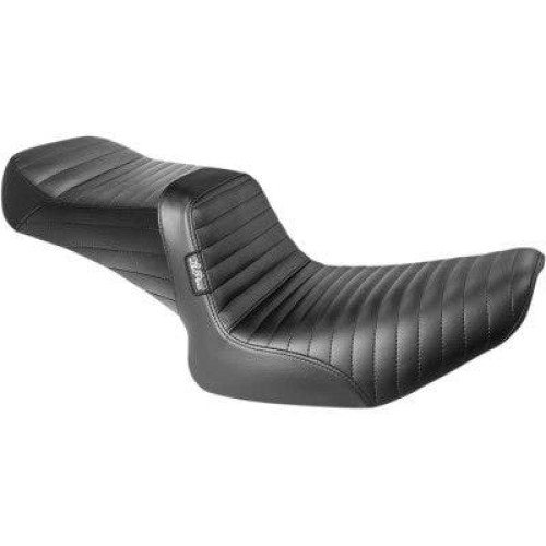 PartzBiz HD: 4411073-Le Pera L-588BW Tailwhip 2-Up Seat Double Diamond สีดำ Harley Sportster XL 10-19
