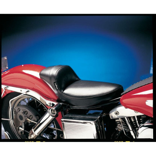 PartzBiz HD: 4411075-Le Pera L-822 Smooth Black Daytona Sport Solo Seat Harley 64-84 Big Twin | L-822