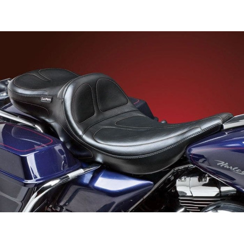 PartzBiz HD: 4411084-Le Pera L-957DL Maverick Daddy ขายาว 2-Up Seat Harley Touring FLH 91-96