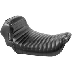 PartzBiz HD LPLK-321PT - Le Pera LK-321PT Pleated Stitch Black Sprocket Solo Seat Harley Dyna FXD 06-17 | LK-321PT PartzBiz HD LPLK-321PT - Le Pera LK-321PT Pleated Stitch Black Sprocket Solo Seat Harley Dyna FXD 06-17 | LK-321PT