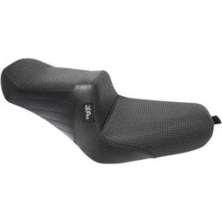 PartzBiz HD LPLK-586BW - Le Pera Tailwhip Black Basket Weave Seat 4 Harley 10-22 XL รุ่น | LK-586BW