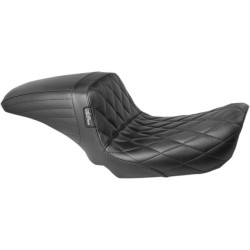 PartzBiz HD LPLK-591DLDMGP - Le Pera LK-591DLDM Black Diamond Gripp Tape Kickflip 2-Up Seat Harley Davidson Dyna FXD FLD 06-17 Custom Upgrade Replacement Best New Saddle Bike Motorcycle PartzBiz HD LPLK-591DLDMGP - Le Pera LK-591DLDM Black Diamond Gripp Tape Kickflip 2-Up Seat Harley Davidson Dyna FXD FLD 06-17 Custom Upgrade Replacement Best New Saddle Bike Motorcycle
