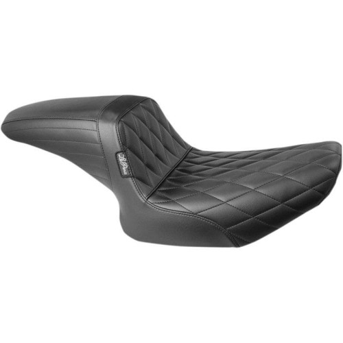 PartzBiz HD: 4410964-Le Pera L-598DM Diamond Stitch KickFlip Solo Seat Harley FXR 82-94 99-00 | L-598DM