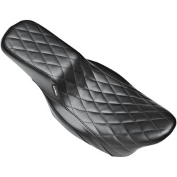 PartzBiz HD LPLK-777DM - Le Pera Black Diamond Stitched Nomad II 2-Up Seat for Harley Touring 08-15 | Le Pera PartzBiz HD LPLK-777DM - Le Pera Black Diamond Stitched Nomad II 2-Up Seat for Harley Touring 08-15 | Le Pera