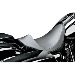 PartzBiz HD LPLK-807 - Le Pera Villain Smooth Black Solo สำหรับ Harley Touring FLH/T 08-15 | เลอ เปอร่า