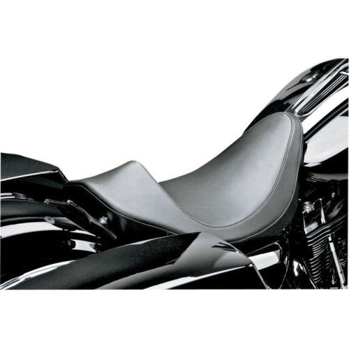 PartzBiz HD: 4410933-Le Pera Villain Smooth Black Solo สำหรับ Harley Touring FLH/T 08-15 | เลอ เปอร่า