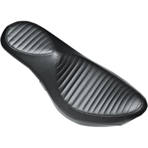 PartzBiz HD: 4410938-Le Pera LK-810 PT Pleated Stitch Villain 2 Up Seat Harley 06-10 FXST 07-17 FLSTF | LK-810PT